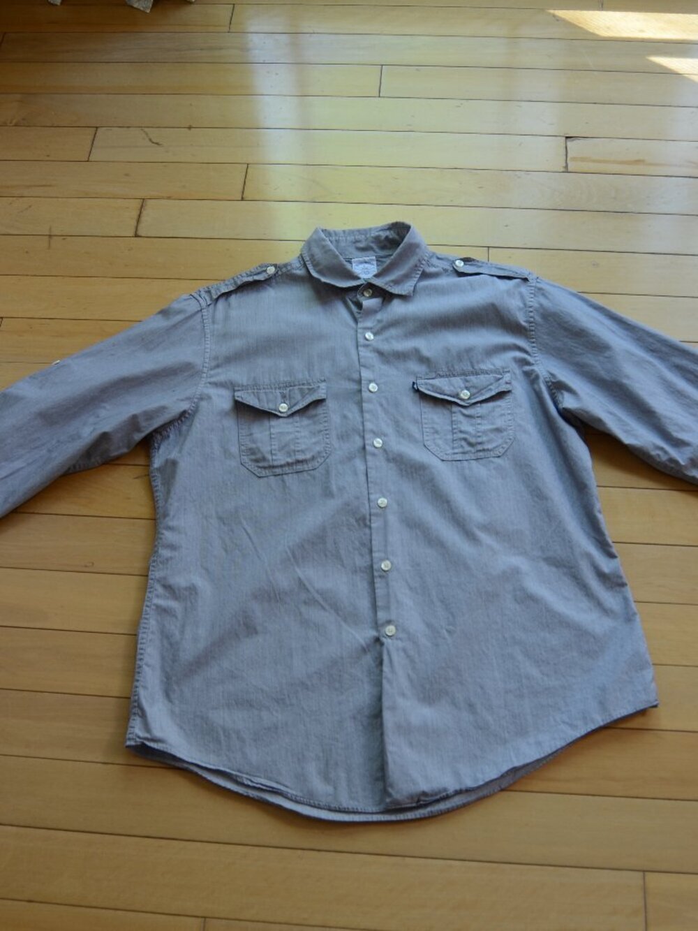 Brooks Brothers 346 Slim Fit Shirt Size L